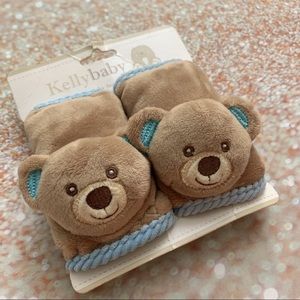 New kellybaby 2 piece baby seat belt bears